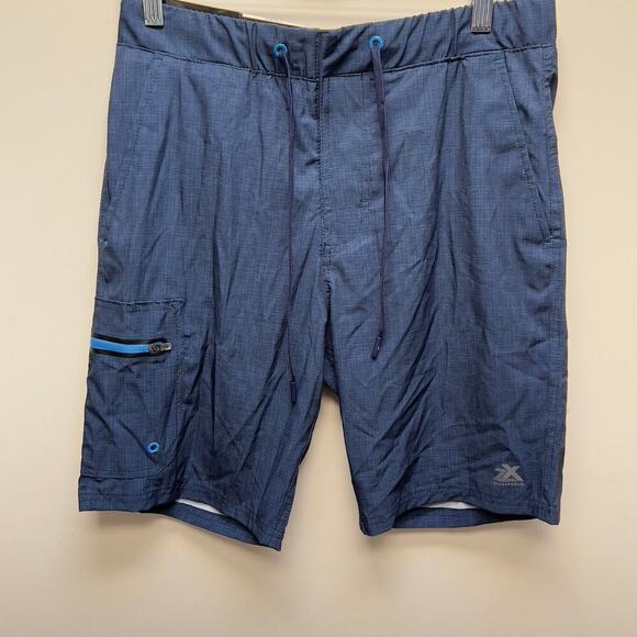 Zeroexposur Navy Blue Swim Shorts Men's Size S NEW UV Protection - Picture 2 of 8